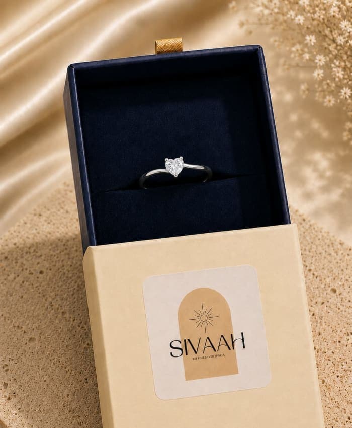 925 Sterling Silver Twilight Love Ring